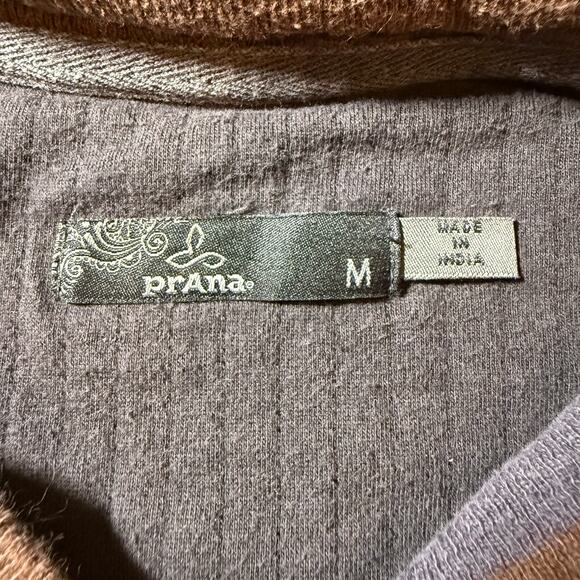 prAna Women's Ivona Cowel Neck Striped Pullover Organic Cotton - Size Medium - Picture 7 of 7